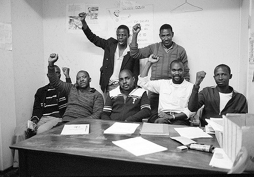 Members of the National Union of Mineworkers during Apartheid Image Flickr UN
