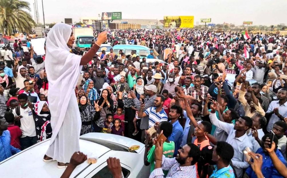 Sudan protest general Image fair use