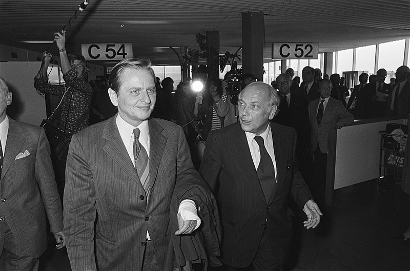 800px Zweedse premier Olof Palme 2 Image Nationaal Archief