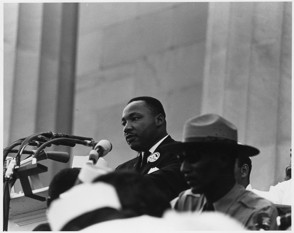MLK Image US National Archives