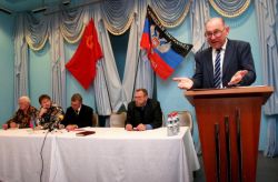 Boris Litvinov at founding of DPR Communist Party PIC Konstantin Sazonchik copy