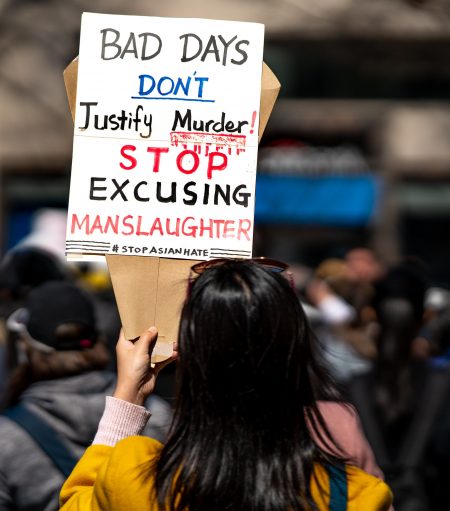 Stop Asian Hate Rally Bad Days Dont Justify Murder Image Miki Jourdan Flickr