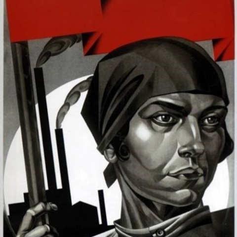 Soviet poster Image public domain